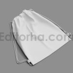 دانلود موکاپ کیف بندکشی Drawstring Bag Mockup