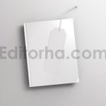 دانلود موکاپ بوک مارک، نشانک کتاب طرح ماه