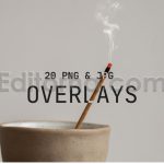 دانلود مجموعه ۲۰ تایی افکت اورلی دود ۲۰ Smoke Effect Overlays
