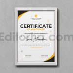 دانلود فایل لایه باز سرتیفیکیت در دو شکل Certificate Templates
