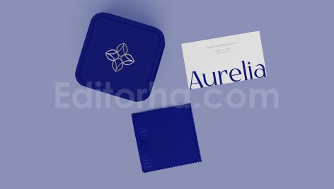 دانلود موکاپ لایه باز جعبه جواهرات Jewelry Box Mockup