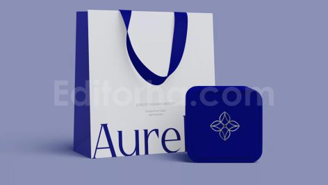 دانلود موکاپ لایه باز جعبه جواهرات Jewelry Box Mockup