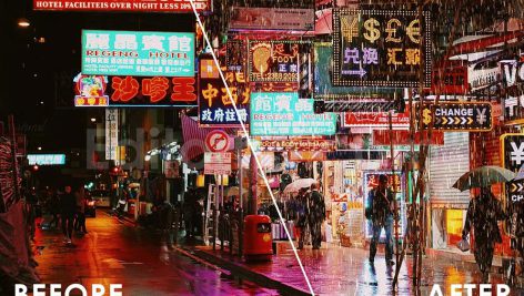 دانلود مجموعه لایه باز ۲۰ عددی اورلی باران واقع‌ گرایانه Realistic Rain Photo Overlays