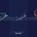 دانلود مجموعه ۲۰ تایی افکت جلوه های نوری Abstract Motion Light Effects Pack