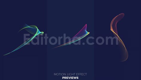 دانلود مجموعه ۲۰ تایی افکت جلوه های نوری Abstract Motion Light Effects Pack