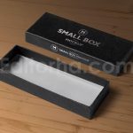دانلود موکاپ جعبه سیاه مستطیلی ۵ Black Rectangular Box Mockups