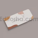 دانلود موکاپ گیفت کارت یا کارت هدیه با بسته‌بندی