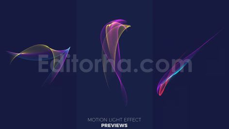 دانلود مجموعه ۲۰ تایی افکت جلوه های نوری Abstract Motion Light Effects Pack