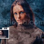 دانلود فایل لایه باز استایل فتوشاپی نفاشی آبستره