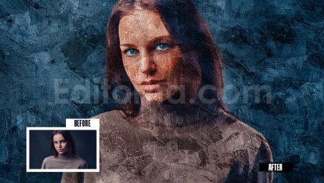 دانلود فایل لایه باز استایل فتوشاپی نفاشی آبستره