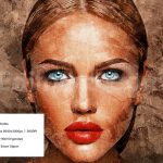 دانلود فایل لایه باز استایل فتوشاپی نفاشی آبستره