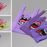 دانلود مجموعه ۳تایی موکاپ کیف اِکو بَگ WCut Eco Bag Soft Packaging Mockup