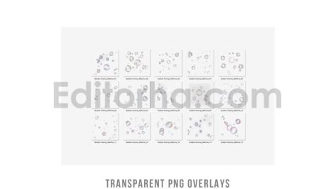 دانلود اورلی عکس ترنسپرنت حباب رئالیستیک Realistic bubble transparent PNG photo overlays