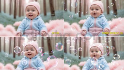 دانلود اورلی عکس ترنسپرنت حباب رئالیستیک Realistic bubble transparent PNG photo overlays