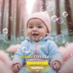 دانلود اورلی عکس ترنسپرنت حباب رئالیستیک Realistic bubble transparent PNG photo overlays