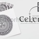 مجموعه وکتور پترن های سلتیک Celtic patterns vector bundle