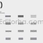 مجموعه وکتور پترن های سلتیک Celtic patterns vector bundle
