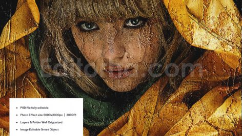 دانلود فایل لایه باز استایل فتوشاپی افکت دیوار بتنی