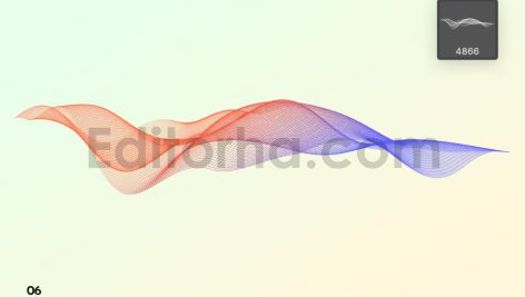 دانلود براش فتوشاپ امواج دیجیتالی Digital Grid Waves Photoshop Brushes