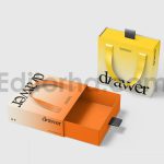 دانلود موکاپ جعبه کشویی Drawer Box Mockup