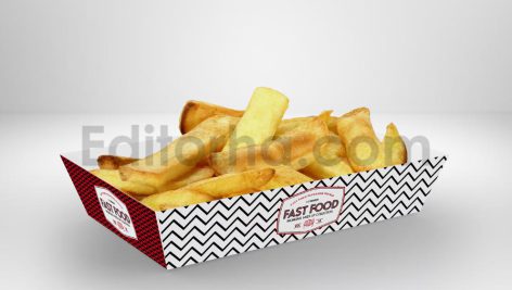 دانلود موکاپ بسته‌بندی بیرون بر فست فود Fast Food Boxes Vol.10: Take Out Packaging Mockups