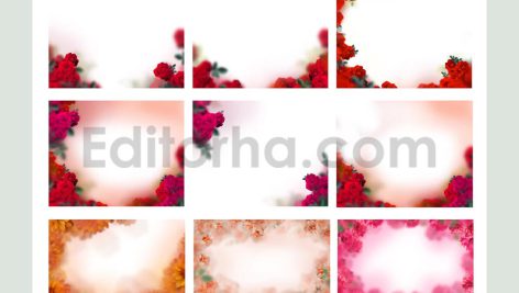 دانلود مجموعه ۳۵ عددی بک گراند اورلی گلدار Floral Texture Background Overlays