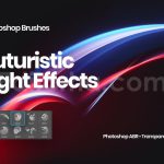 دانلود براش فتوشاپ افکت نور Light Effects Photoshop Brushes