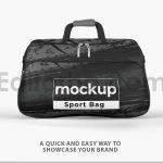 دانلود موکاپ کیف باشگاه Sport Bag Mockup