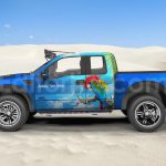 دانلود موکاپ کامیون کویرنوردی Pick Up Truck Mock-Up