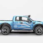 دانلود موکاپ کامیون کویرنوردی Pick Up Truck Mock-Up