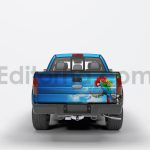 دانلود موکاپ کامیون کویرنوردی Pick Up Truck Mock-Up