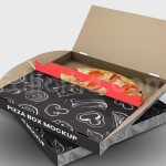 دانلود موکاپ بسته بندی جعبه پیتزا Packaging Mockup Pizza