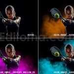 دانلود اورلی عکس ترنسپرنت دود رنگ Color smoke transparent png photo overlays