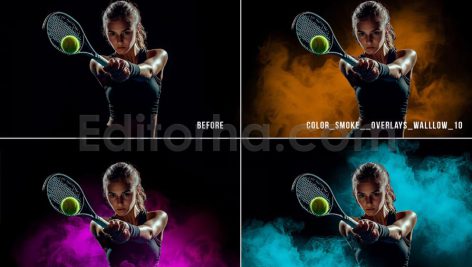 دانلود اورلی عکس ترنسپرنت دود رنگ Color smoke transparent png photo overlays