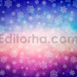 دانلود مجموعه ۱۰تایی بک گراند دانه های برفی  Winter Snowflakes Backgrounds