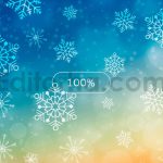 دانلود مجموعه ۱۰تایی بک گراند دانه های برفی  Winter Snowflakes Backgrounds