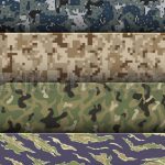 مجموعه ۳۸ عددی پترن استتار نظامی Camouflage Patterns Set