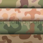 مجموعه ۳۸ عددی پترن استتار نظامی Camouflage Patterns Set