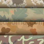 مجموعه ۳۸ عددی پترن استتار نظامی Camouflage Patterns Set