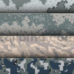 مجموعه ۳۸ عددی پترن استتار نظامی Camouflage Patterns Set