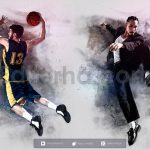 دانلود افکت عکس لکه‌های آبرنگی پاشیده شده Splatter Watercolor Photo Effect