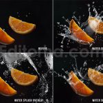 دانلود اورلی عکس ترنسپرنت پاشیدن آب Water splash png transparent photo overlays