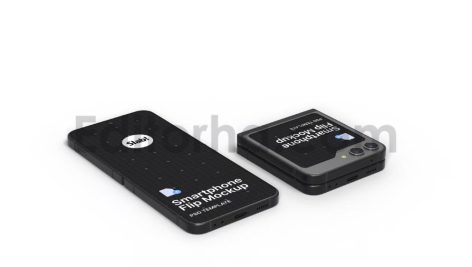 دانلود موکاپ ۱۰تایی گوشی هوشمند سامسونگ زد فلیپ Smartphone Samsung Z Flip Mockup