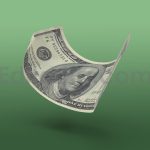 دانلود مدل آماده سه بعدی: آبجکت 100 دلاری 100dollar bill