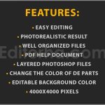 موکاپ کوله پشتی Template3