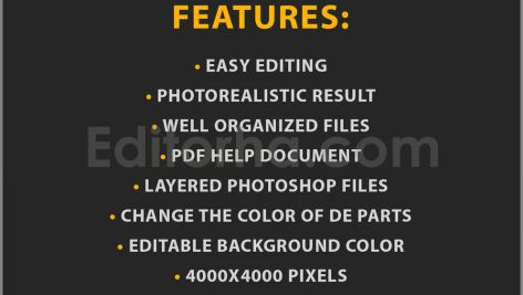 موکاپ کوله پشتی Template3