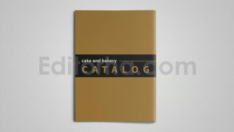 دانلود فایل لایه باز شیرینی و کیک Bakery & Cake Catalog Template