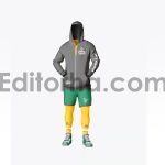 موکاپ هودی ورزشی با ست بسکتبال2