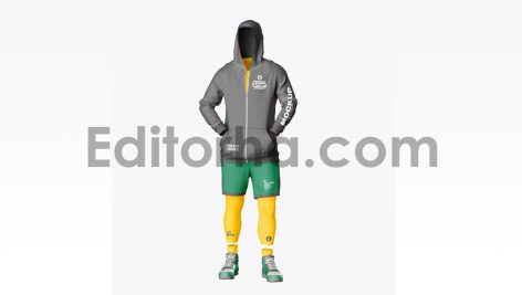 موکاپ هودی ورزشی با ست بسکتبال2