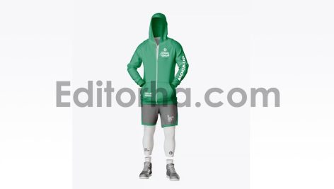 موکاپ هودی ورزشی با ست بسکتبال3